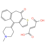 99% Ketotifen fumarate API With GMP