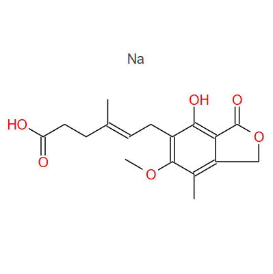 99% Mycophenolate Sodium API with GMP