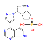 99% Ruxolitinib Phosphate API with GMP