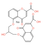 99% Sodium Cromoglycate API Of GMP Factory