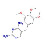 Trimethoprim API Chemical Structure